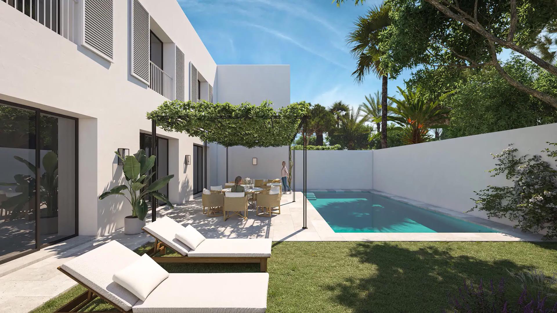 Las Villas de Los Álamos Poolside