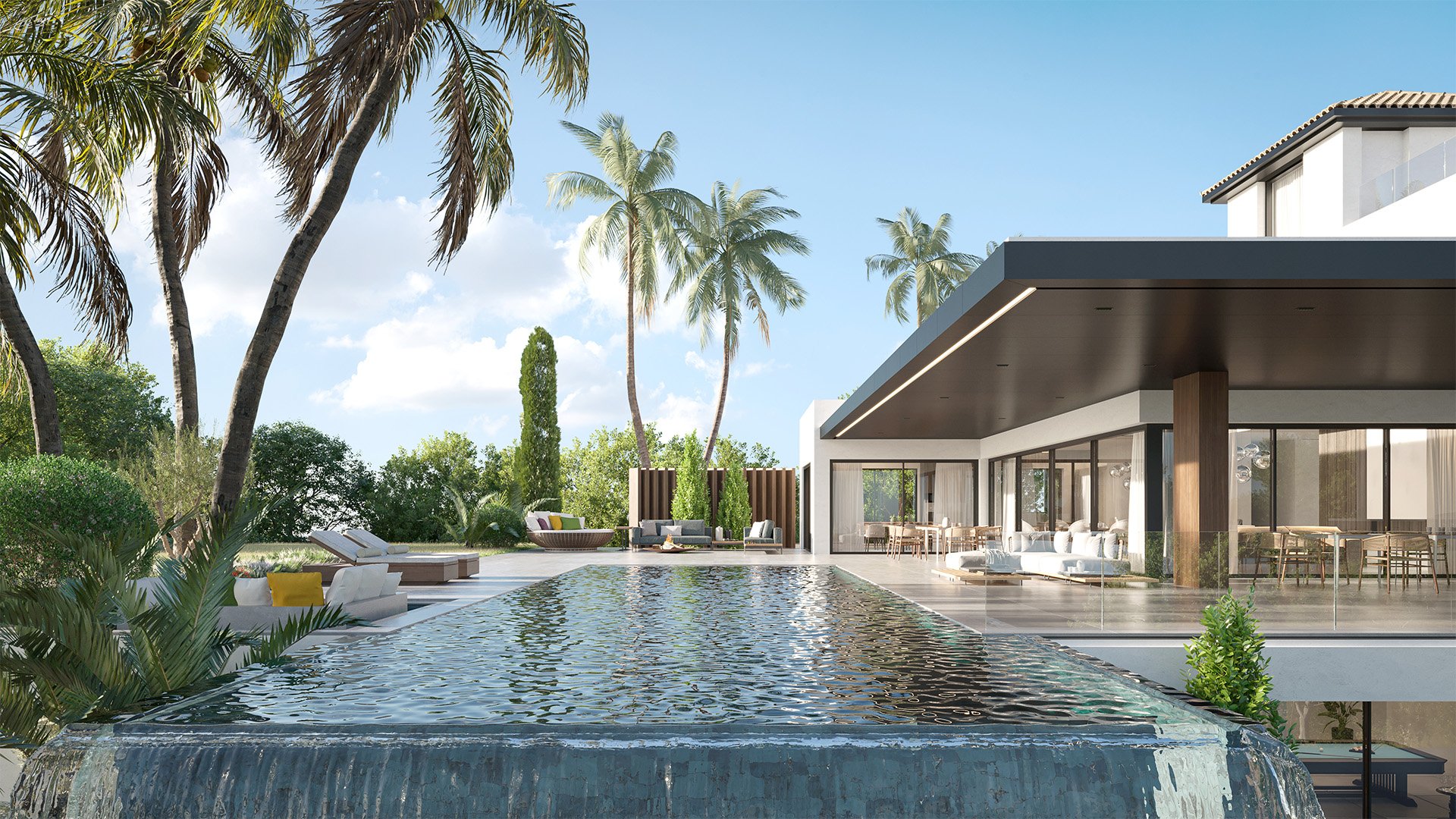 Villa Sueno infinity pool