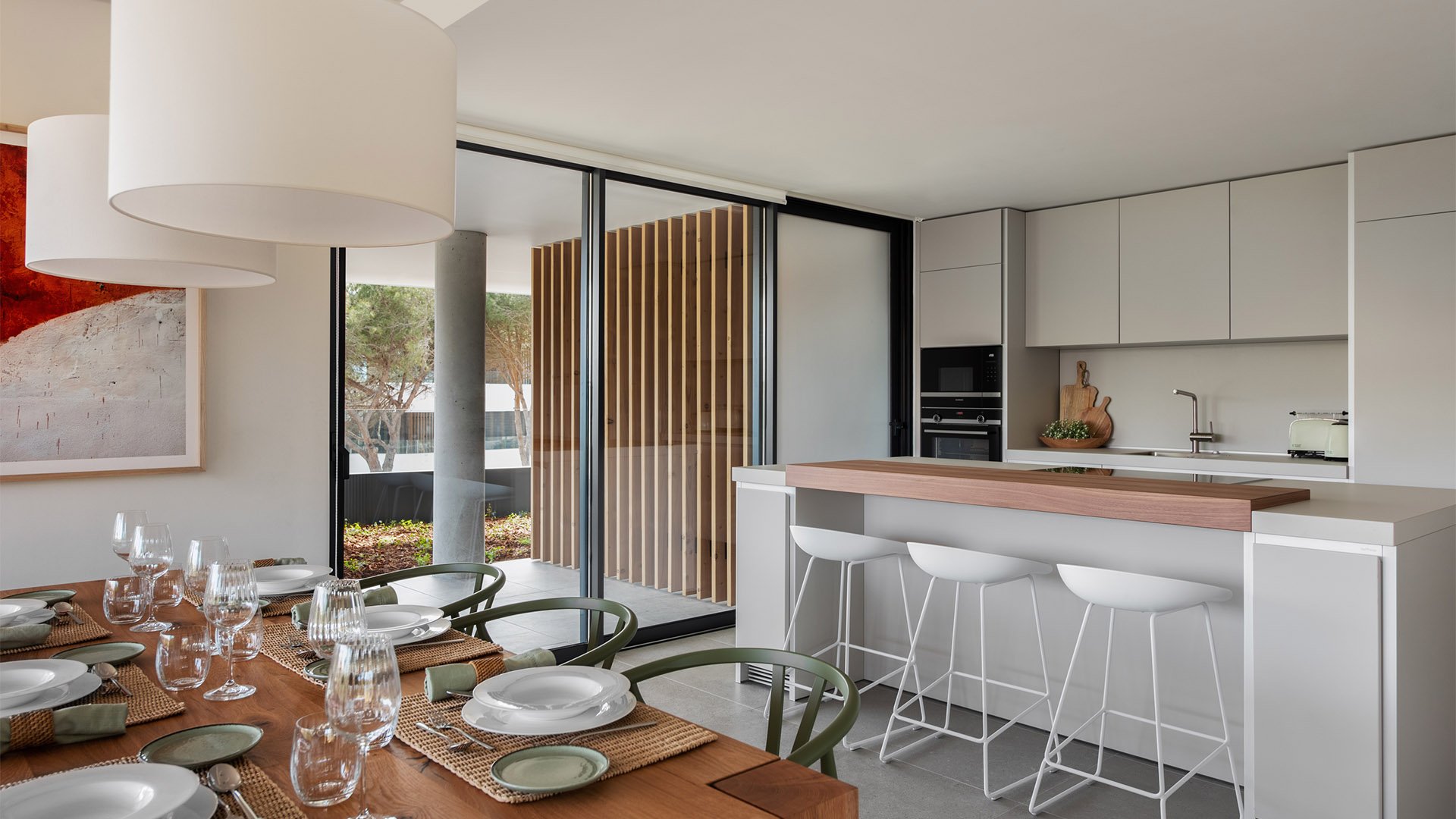 Village Verde kitchen